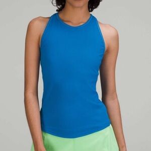 Lululemon Base Pace Ribbed Tank Top Poolside Size 10